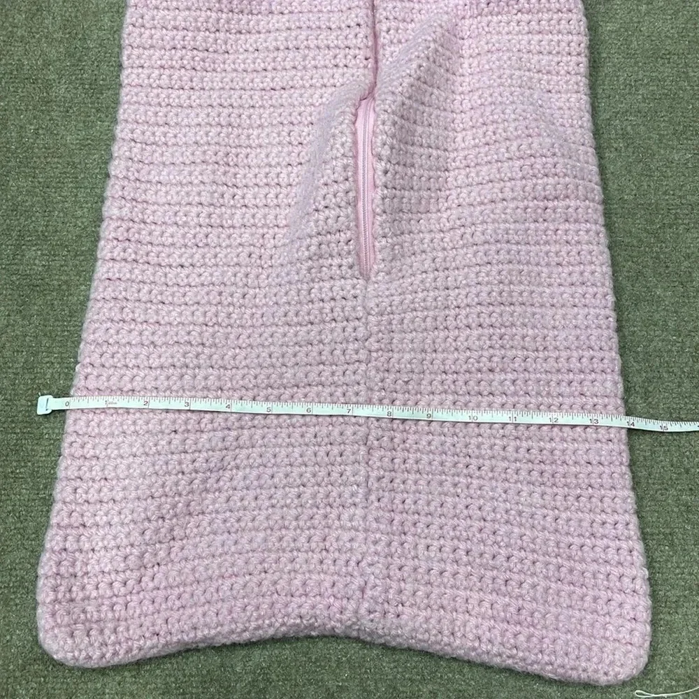 Pink‎ Crochet Sack 6-9mo